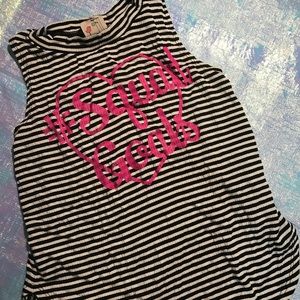 Squad girl tank top